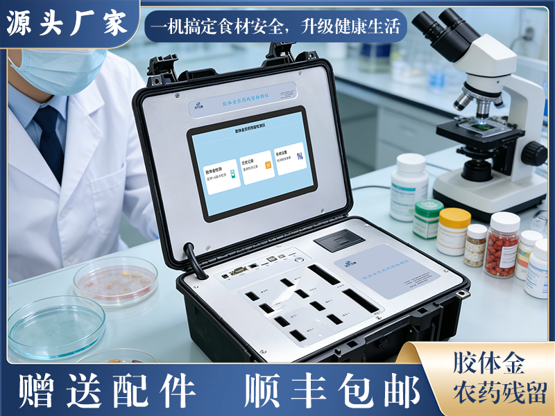 胶体金食用农产品质量安全合格证打印一体机