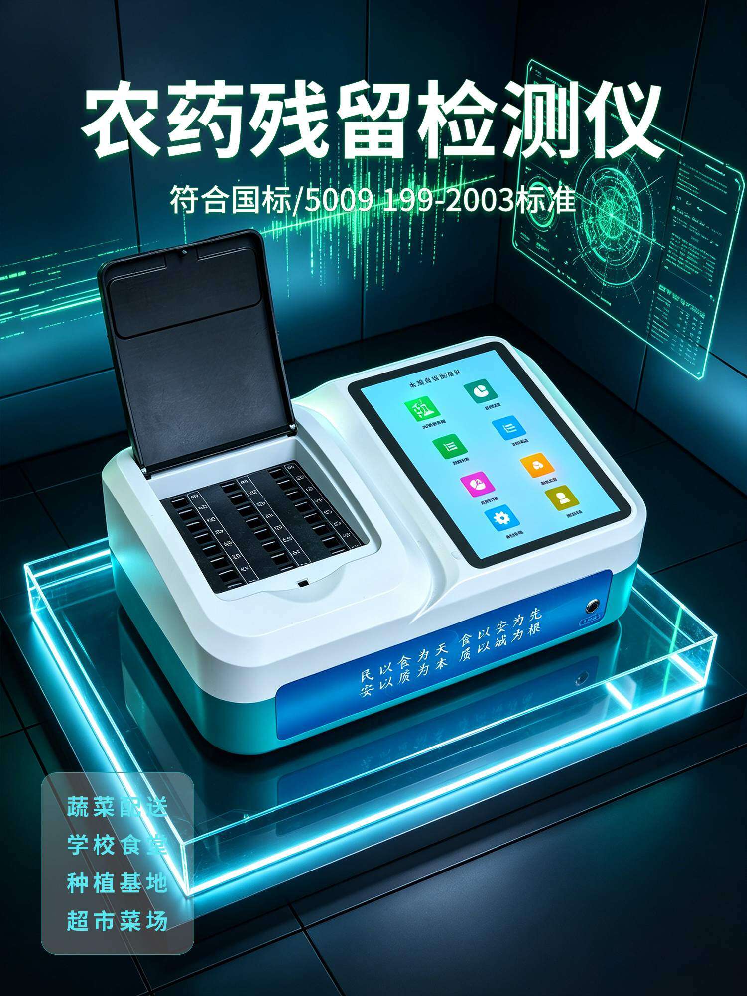 GY-PR-1024T Pro24 通道大屏农残检测仪_江苏冠宇_深圳郑州全国供货 0515-88822258