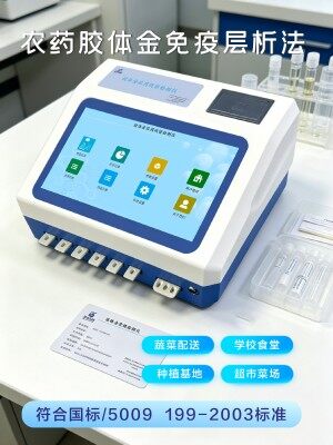 GY-PR-100601TC 多通道 CMOS 胶体金农残检测仪_江苏冠宇深圳郑州 400-966-7696、0515-88822258