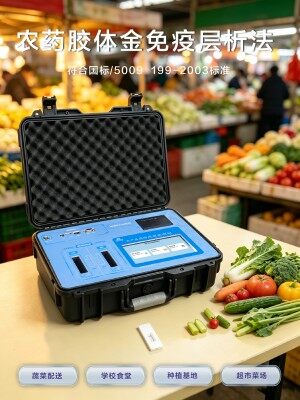 GY-PR-0702SC 双通道便携胶体金农残检测仪_江苏冠宇深圳郑州 400-966-7696、0515-88822258