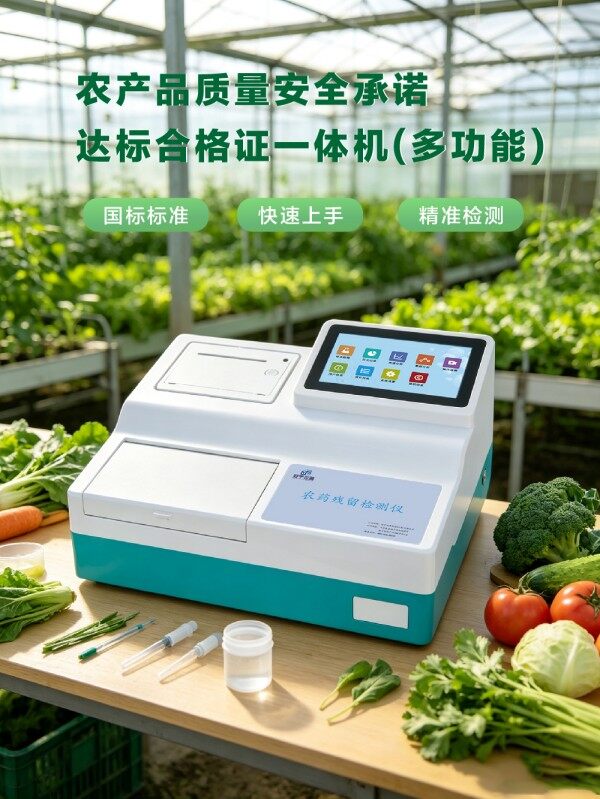多功能食用农产品质量安全承诺合格证打印一体机