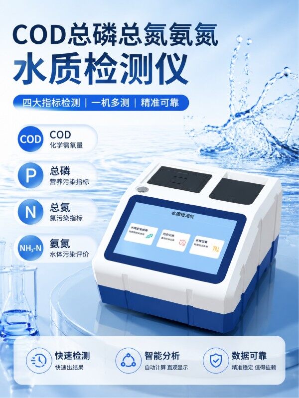 COD总磷总氮氨氮水质检测仪