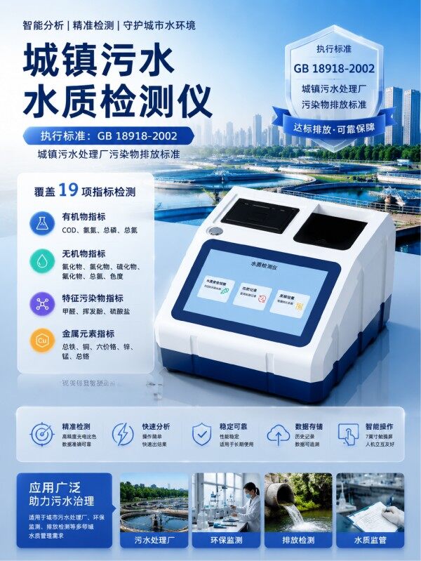 城镇污水水质检测仪