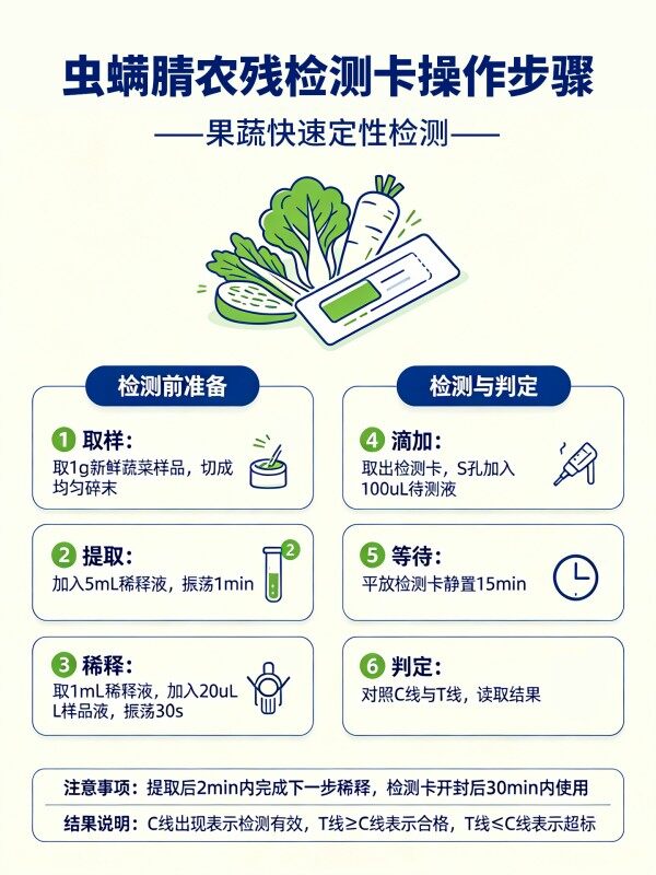 冠宇仪器虫螨腈免疫胶体金检测试剂盒(20条/盒)咨询400-966-7696、0515-88822258