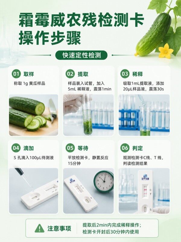 冠宇仪器霜霉威胶体金快速检测试剂盒20条装,GB2763标准果蔬茶叶霜霉威农残快速筛查试纸,咨询400-966-7696、0515-88822258